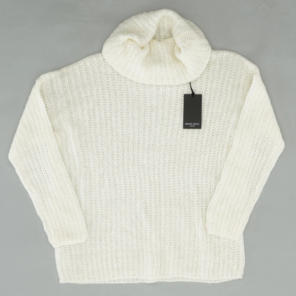 NWT Oversized Cowl Sweater